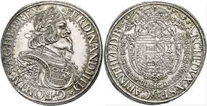 RDR - Ferdinand III. 1637-1657 - Taler 1650 ... 