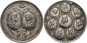 RDR - Leopold I. 1657-1705 - AR-Medaille ... 