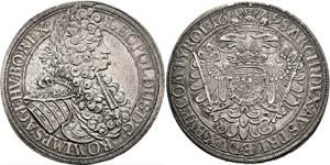 RDR - Leopold I. 1657-1705 - Taler 1698 Wien ... 