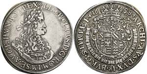 RDR - Leopold I. 1657-1705 - Taler 1688 IAN ... 