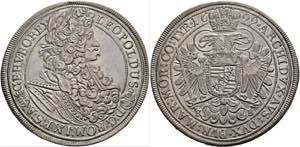 RDR - Leopold I. 1657-1705 - Taler 1699 KB ... 