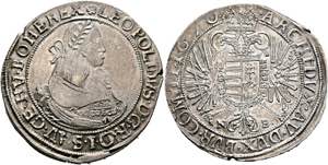 RDR - Leopold I. 1657-1705 - Taler 1670 NB ... 
