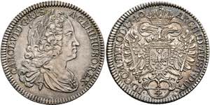 RDR - Karl VI. 1711-1740 - 1/4 Taler 1740 ... 