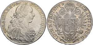 RDR - Josef II. 1765-1790 - Taler 1776 ... 