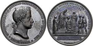 Ferdinand I. 1835-1848 - AE-Medaille ... 