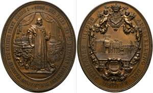 Franz Joseph 1848-1916 - Ovale AE-Medaille ... 