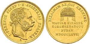 Franz Joseph 1848-1916 - Dukat 1867 A Wien ... 