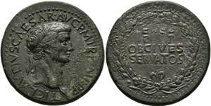 Claudius (41-54) - Sestertius (26,09 g), ... 