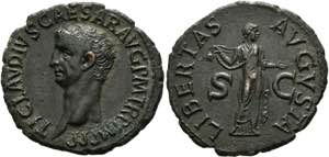 Claudius (41-54) - As (9,91 g), Roma, 42-54 ... 