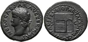 Nero (54-68) - As (11,11 g), Roma, 65 n. ... 