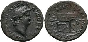 Nero (54-68) - As (9,49 g), Roma, 66 n. Chr. ... 