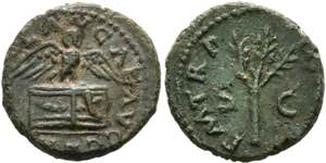 Nero (54-68) - Quadrans (2,49 g), Roma, ... 