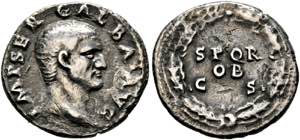 Galba (68-69) - Denarius (3,04 g), Roma, ... 