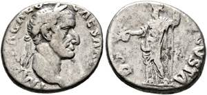 Galba (68-69) - Denarius (3,21 g), Roma, ... 
