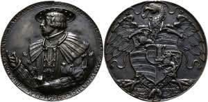 Ferdinand I. 1521-1564 - AE-Galvano-Medaille ... 
