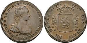 Maria Theresia 1740-1780 - AE-Jeton (32mm) ... 