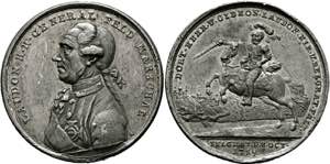 Joseph II. 1765-1790 - Zinnmedaille (47mm) ... 