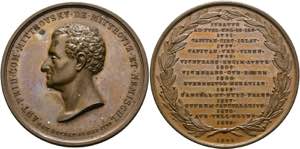 Ferdinand I. 1835-1848 - AE-Medaille 1841 ... 
