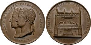 Ferdinand I. 1835-1848 - AE-Medaille (50mm) ... 
