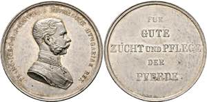Franz Joseph 1848-1916 - AR-Preismedaille ... 