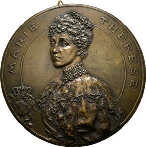 Franz Joseph 1848-1916 - Bronzegußmedaille ... 
