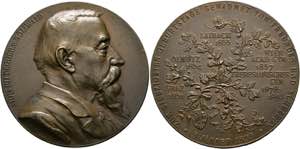 EGGER, Alois, Dr. 1829-1904 - AE-Medaille ... 