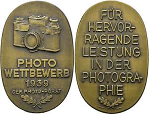 Nürnberg - ovale AE-Plakette 1939 auf den ... 