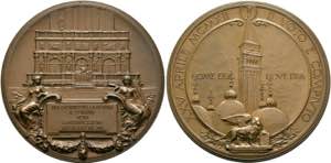 Vendig - AE-Medaille (43mm) 1912 von G. ... 