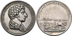 Karl XIV. Johann 1811-1844 - AR-Medaille ... 