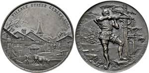 Genf - AR-Medaille (16,2g), (32mm) 1896 von ... 
