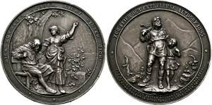 Uri - AR-Medaille (55,32g), (54mm) 1895 von ... 