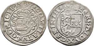 Maximilian I. 1493-1519 - 1/2 Batzen 1518 ... 