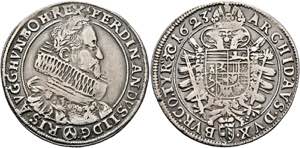 Ferdinand II. 1619-1637 - 1/2 Taler 1623 ... 