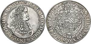 Leopold I. 1657-1705 - Taler (26,11g) 1672 ... 