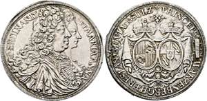 Ferdinand Wilhelm Eusebius 1683-1703 - Taler ... 
