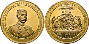 Franz Ferdinand 1863-1914 - AE-Medaille ... 
