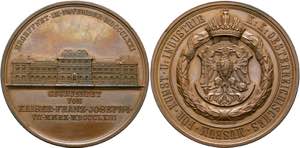 Wien - AE-Medaille (57mm) 1871 von Karl ... 