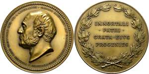 ROKITANSKY, Karl 1804-1848 - AE-Medaille ... 