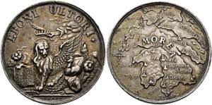 Francesco Morosini 1688-1694 - AR-Medaille ... 