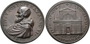 Pius V. 1566-1572 - AE-Restitutionsmedaille ... 