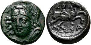 Pharsalos - Bronze (5,38 g), ca. 3. Jhdt. v. ... 