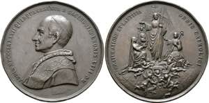 Leo XIII. 1878-1903 - AE-Medaille (47mm) ... 