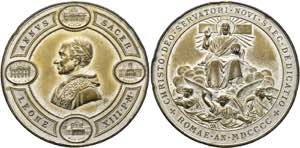 Leo XIII. 1878-1903 - AE-Medaille ... 