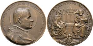 Pius X. 1903-1914 - AE-Medaille (60mm) von ... 