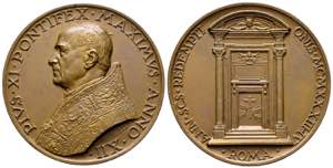 Pius XI. 1922-1939 - Lot 2 Stück; ... 