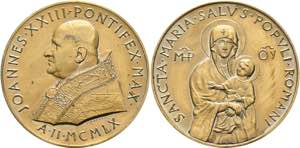 Johannes XXIII. 1958-1963 - AE-Medaille ... 