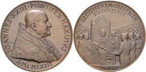 Johannes XXIII. 1958-1963 - AE-Medaille ... 