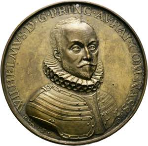 Wilhelm I. 1544-1584 - Hohlmedaille ... 