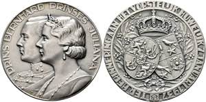 Wilhelma 1890-1948 - AR-Medaille (24,5g), ... 