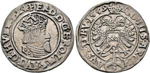 Ferdinand I. 1521-1564 - 3 Kreuzer ... 